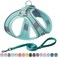 Aiitle AIITLE Escape Proof Dog Harness Step in Adjustable Dog Harness No Choke Over with Breathable Mesh and QuickRelease Buckle Outdoor Walking Training for Medium Dogs Pure Turquoise XL