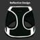 Aiitle AIITLE Escape Proof Dog Harness Step in Adjustable Dog Harness No Choke Over with Breathable Mesh and QuickRelease Buckle for All Weather Outdoor Walking Training for Medium Dogs Green XL