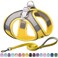 Aiitle AIITLE Escape Proof Dog Harness Step in Adjustable Dog Harness No Choke Over with Breathable Mesh and QuickRelease Buckle for All Weather Outdoor Walking Training for Medium Dogs Yellow XL
