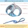 Aiitle AIITLE No Pull Dog Harness and Leash Set Step in Adjustable Dog Harness with Padded Vest for All Weather Dog Leash with Soft Padded Handle Easy to Put on Small and Medium Dogs Blue S