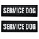 ALBCORP Albcorp Reflective Service Dog Patches with Hook Backing for Service Animal Vests Harnesses Large 6 X 2 Inch