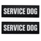 ALBCORP Albcorp Reflective Service Dog Patches with Hook Backing for Service Animal Vests Harnesses Large 6 X 2 Inch