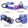 Annchwool No Pull Dog Harness with Soft Padded HandleEscape Proof and Quick Fit to Adjust Dog HarnessEasy for Training Walking for Small Medium and Large DogsCamo PurpleS