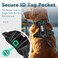 BARKBAY Dog Harness No Pull with ID Tag Pocket Heavy Duty Reflective Easy Control for Large DogsBlackXL