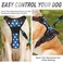BARKBAY No Pull Dog Harness Front Clip Heavy Duty Reflective Easy Control Handle for Large Dog WalkingStarXL