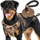 Beebiepet Heavy Duty Tactical Dog Harness for Small Dogs No Pull Adjustable Pet Harness Reflective Service Training Easy Control Pet Vest Military K9 Working Dog HarnessesX Large Desert Camo