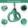 BELLA & BELLA PAL Step in Vest Harness for Small and Medium Dogs No Pull Small Dog Harness with Leash Set Comfortable Air Mesh Dog Vest Harness with Reflective Strip Emerald M