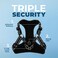 Best Pet Supplies Voyager Adjustable Stepin Flex Breathable Mesh Dog Harness for Small Medium Large Dogs Black S