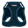Best Pet Supplies Voyager Stepin Air Harness All Weather Mesh Reflective No Pull Harness for Dogs Cats Secure with Hook Loop Fastener Buckle Double DRings Blue M