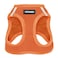 Best Pet Supplies Voyager Stepin Air Harness All Weather Mesh Reflective No Pull Harness for Dogs Cats Secure with Hook Loop Fastener Buckle Double DRings Orange XXS