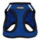 Best Pet Supplies Voyager Stepin Air Harness All Weather Mesh Reflective No Pull Harness for Dogs Cats Secure with Hook Loop Fastener Buckle Double DRings Royal BlueBlack Trim S