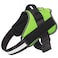 Bolux Dog Harness NoPull Reflective Dog Vest Breathable Adjustable Pet Harness with Handle for Outdoor Walking No More Pulling Tugging or Choking Green M