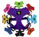 EcoBark Classic Dog Harness Innovative Mesh No Pull No Choke Design Soft Double Padded Breathable Vest for EcoFriendly Easy Control Walking For Large Puppies Full size breeds Extra Large Dogs XXL Purp