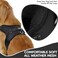 Copatchy No Pull Reflective Adjustable Dog Harness with Handle Comfortable Soft All Weather Mesh Easy On Puppy Harness for Small Medium and Large Dogs Black XLarge