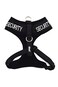 Dexil Limited Security Black Color Coded NonPull Front and Back D Ring Padded and Waterproof Vest Dog Harness Prevents Accidents by Warning Others of Your Dog in Advance XS