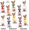 Dexil Limited Therapy Dog Blue Color Coded NonPull Front and Back D Ring Padded and Waterproof Vest Dog Harness Prevents Accidents by Warning Others of Your Dog in Advance XS