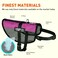 Dogline MaxAire MultiPurpose Mesh Vest for Dogs and 2 Removable Therapy Dog Patches Small Pink