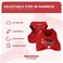 Downtown Pet Supply Stepin Dog Harness No Pull Adjustable Padded Mesh with Reflective Trim Secure Buckle Strap Comfortable Breathable Small Dog Harness Large Red