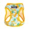 Downtown Pet Supply Stepin Dog Harness No Pull Adjustable Padded Mesh with Reflective Trim Secure Buckle Strap Comfortable Breathable Small Dog Harness Medium Pineapple