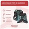 Downtown Pet Supply Stepin Dog Harness No Pull Adjustable Padded Mesh with Reflective Trim Secure Buckle Strap Comfortable Breathable Small Dog Harness Small Dinosaur