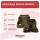 Downtown Pet Supply Stepin Dog Harness No Pull Adjustable Padded Mesh with Reflective Trim Secure Buckle Strap Comfortable Breathable Small Dog Harness Small Hunter Green
