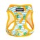 Downtown Pet Supply Stepin Dog Harness No Pull Adjustable Padded Mesh with Reflective Trim Secure Buckle Strap Comfortable Breathable Small Dog Harness XSmall Pineapple