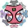 EcoBark Dog Harness EcoFriendly Max Comfort Harnesses Luxurious Soft Mesh Halter Over the Head Harness Vest No Pull and No Choke for Puppy Small Breeds Medium Dogs Large Light Pink
