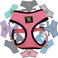 EcoBark Dog Harness Luxurious Soft Mesh EcoFriendly Over the Head Vest Harness No Pull No Choke Design Padded Breathable Body Halter for Large Breed Dogs Bubblegum XXL