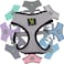 EcoBark Dog Harness Luxurious Soft Mesh EcoFriendly Over the Head Vest Harness No Pull No Choke Design Padded Breathable Body Halter for Large Breeds Gray XXL