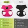 EcoBark Lavender Dog Harness EcoFriendly Max Comfort Harnesses Luxurious Soft Mesh Halter Over the Head Harness Vest No Pull and No Choke