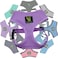 EcoBark Lavender Dog Harness EcoFriendly Max Comfort Harnesses Luxurious Soft Mesh Halter Over the Head Harness Vest No Pull and No Choke