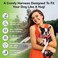 EcoBark Step in Dog Harness EcoFriendly Small Medium Breed Dog Harnesses Reflective and Adjustable Mini Body Halter Vest Soft Mesh Toy Breed Harness Bubblegum Pink Medium