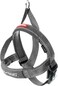EzyDog Quick Fit Dog Harness No Pull Harness for Training Everyday Walking and Easy Control Adjustable Fit Reflective and Padded Small Gray