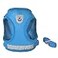 FEimaX Dog Harness and Leash Set for Walking Soft Mesh Adjustable Easy Control Lightweight Cat Vest Harnesses with Reflective Strips Escape Proof Small Dogs Cats Vests Azure Large