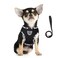 FEimaX Dog Harness and Leash Set for Walking Soft Mesh Adjustable Easy Control Lightweight Cat Vest Harnesses with Reflective Strips Escape Proof Small Dogs Cats Vests Cowblack Small