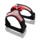 FUNAT Reflective Dog Harness with Rhinestone Cute Bling Ties Dog Harness Dog Leash Reflective Chest Strap with Shiny Bow L Red