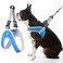 Gooby Simple Step in III Harness Blue XSmall Small Dog Harness with Scratch Resistant Outer Vest Soft Inner Mesh Harness for Small Medium Dogs