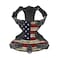 Groamaup American Flag Vintage Dog Harness Reflective No Pull Adjustable SXL