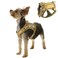 Hanshengday Tactical Service Dog Vest Harness for Medium Large Dog Military K9 Training Dog Vest with Molle and Loop Panels Adjustable Tactical Puppy Harnesses with Handle S Khaki