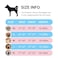 IVY&LANE IVYLANE No Pull Dog Harness for Small Dogs Dog Vest Harness with Leash Safety Belt and Storage Strap Fully Adjustable Harness 360 Reflective Strip Soft Handle Blue S