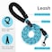 IVY&LANE IVYLANE No Pull Dog Harness for Small Dogs Dog Vest Harness with Leash Safety Belt and Storage Strap Fully Adjustable Harness 360 Reflective Strip Soft Handle Blue S