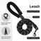IVY&LANE IVYLANE No Pull Dog Harness with Leash Set Reflective No Choke Pet VestAdjustable Oxford Dog Vest Harness with Easy Control Handle for Small Dogs Checkered BlueS