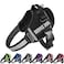 JSXD Dog HarnessNoPull Service Dog Harness with Handle Adjustable Outdoor Pet Dog Vest 3M Reflective Nylon Material Vest for BreedsEasy Control for Small Medium Large Dogs XS Black