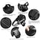 JSXD Dog HarnessNoPull Service Dog Harness with Handle Adjustable Outdoor Pet Dog Vest 3M Reflective Nylon Material Vest for BreedsEasy Control for Small Medium Large Dogs XS Black