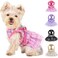 Kosiyi Dog Harness Breathable Adjustable No Pull Dog Harness for Small Medium Dogs Pink No Leash XSmall Chest 98126in