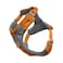 Kurgo Journey Air Dog Harness Secure Fit for Active Dogs Padded Chest Lightweight Ripstop Fabric Breathable Mesh Reflective Trim Back Assist Handle Orange XLarge
