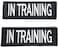 Leash Boss Service Dog Patches for Harness Velcro Patches for Dog Harness or Vest Do Not Pet Patch Dog in Training Service Dog Emotional Support Removable Hook and Loop Embroidered Patches