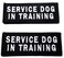 Leash Boss Service Dog Patches for Harness Velcro Patches for Dog Harness or Vest Do Not Pet Patch Dog in Training Service Dog Emotional Support Removable Hook and Loop Embroidered Patches