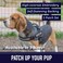 Leash Boss Service Dog Patches for Harness Velcro Patches for Dog Harness or Vest Do Not Pet Patch Dog in Training Service Dog Emotional Support Removable Hook and Loop Embroidered Patches