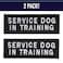 Leash Boss Service Dog Patches for Harness Velcro Patches for Dog Harness or Vest Do Not Pet Patch Dog in Training Service Dog Emotional Support Removable Hook and Loop Embroidered Patches